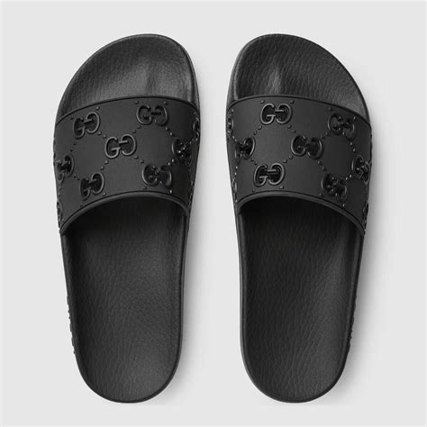 gucci slides women fuzzy|Gucci slides holes.